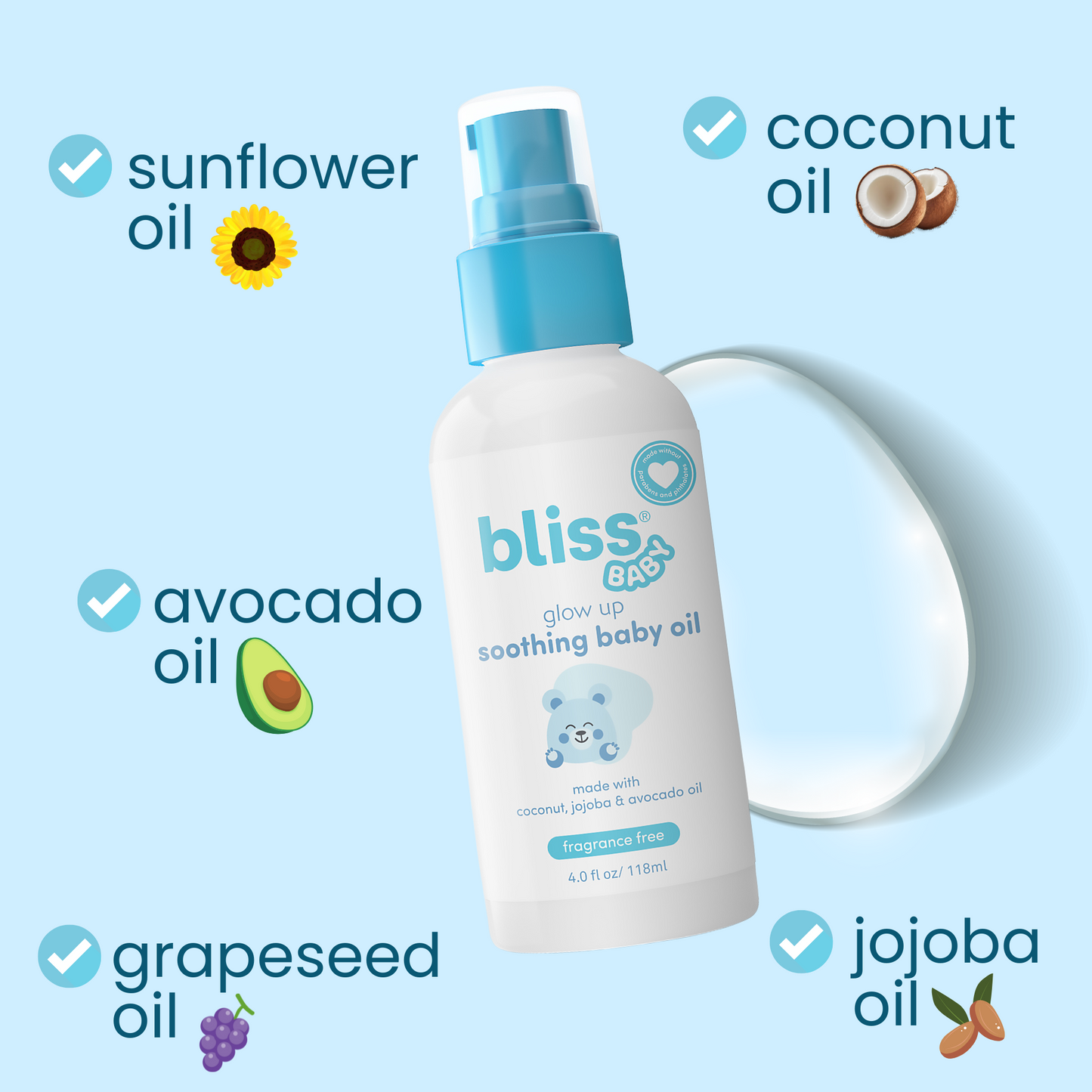 Glow Up - Soothing Baby Oil