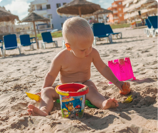 Our Travel-Friendly Mineral Sunscreen Stick SPF 50 for Your Little One's Sensitive Skin