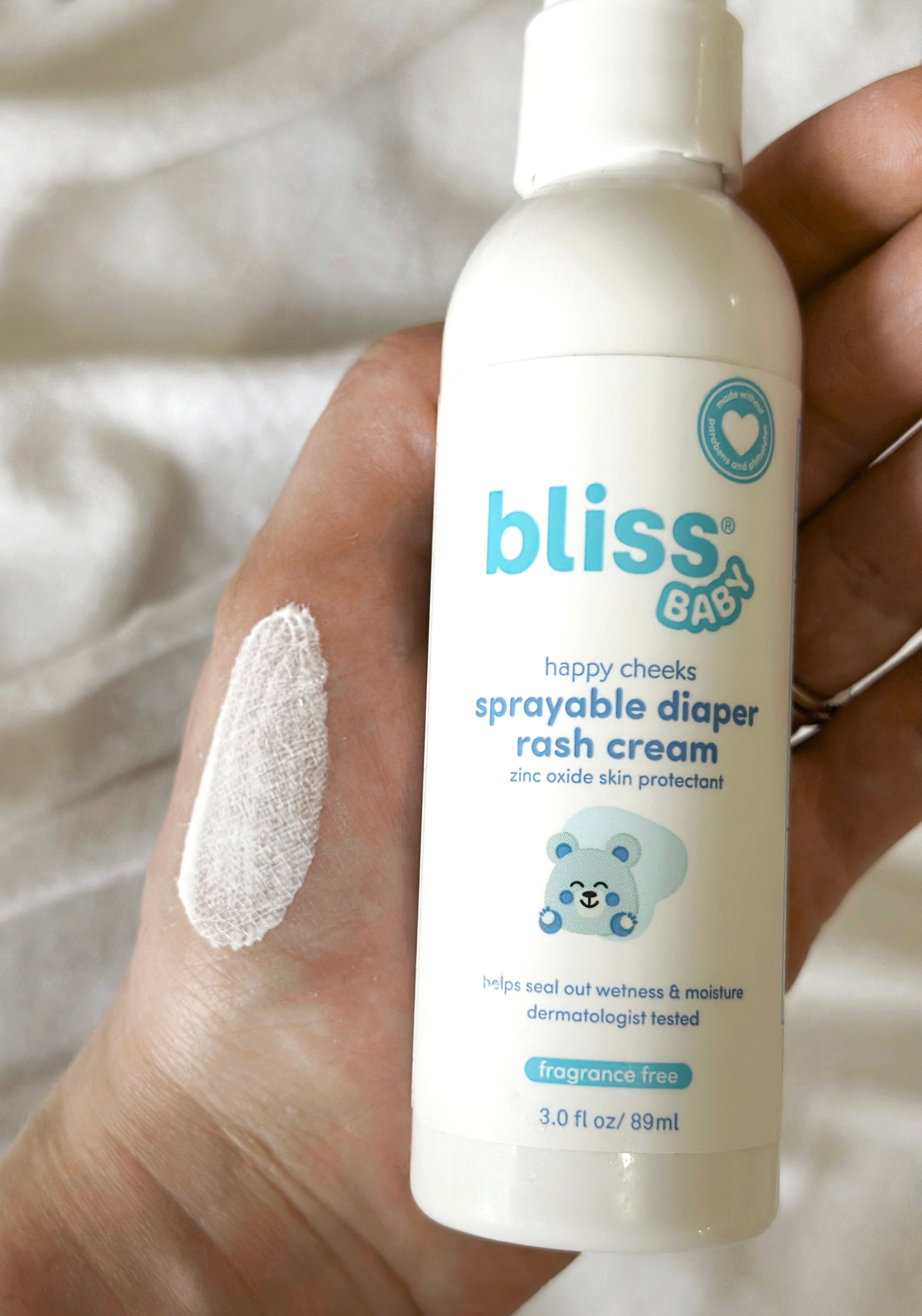Diaper Rash Cheeks Happy Cheeks: The Best Sprayable Diaper Rash Cream for Babies – bliss baby