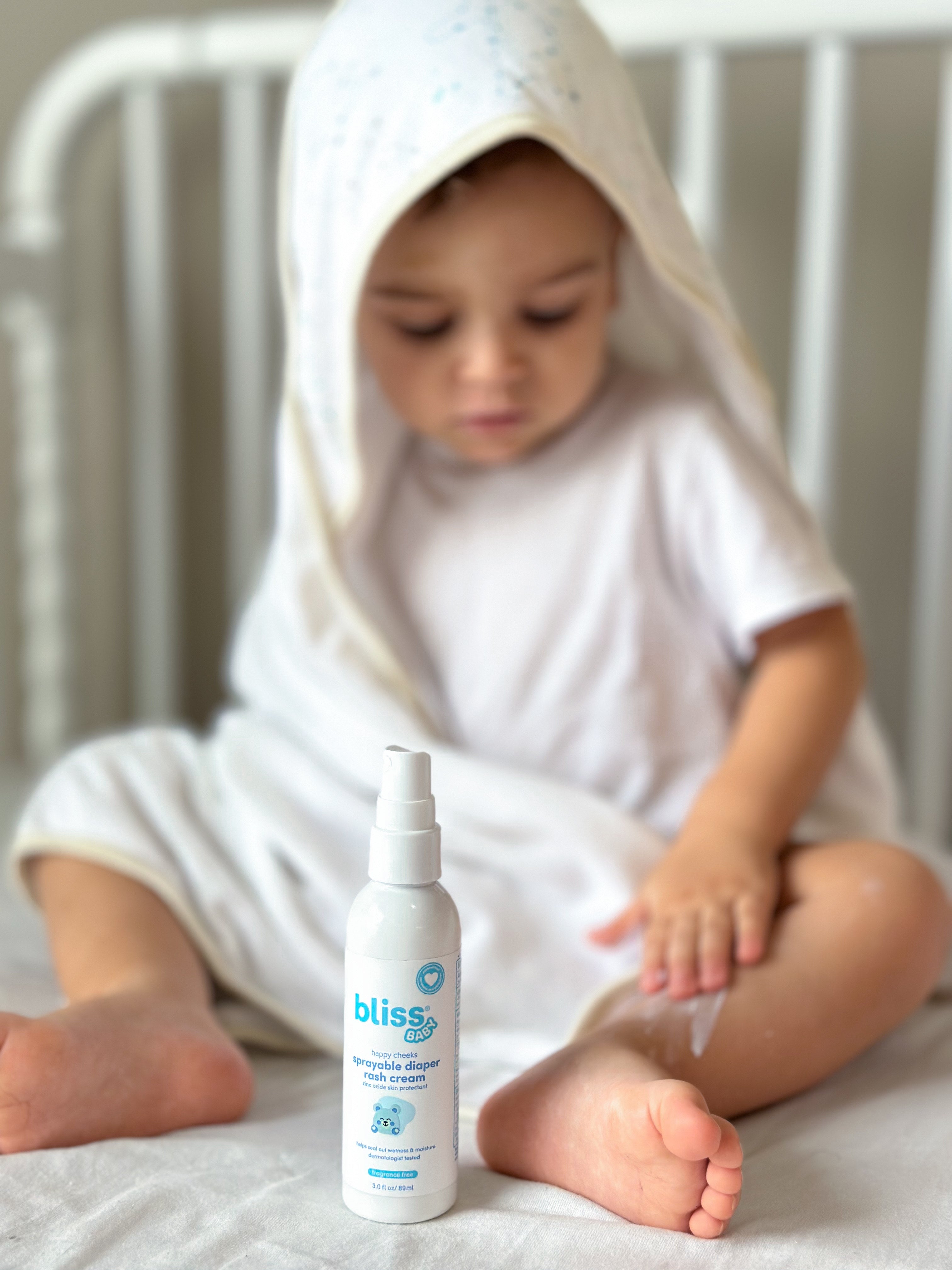 Diaper Rash Cheeks Happy Cheeks – The Sprayable Diaper Rash Cream Made in the USA for Par ...