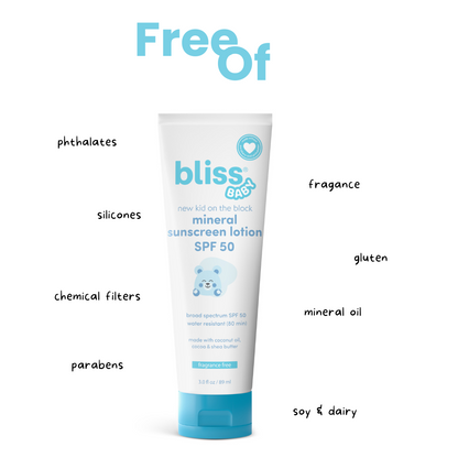 Mineral Sunscreen SPF 50 - New Kid on the Block